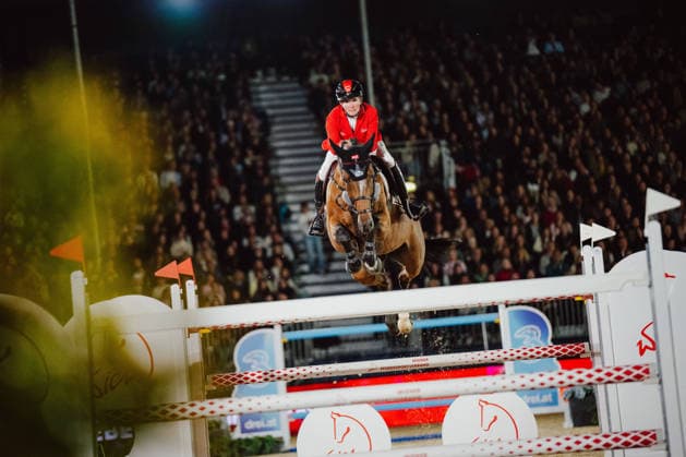 EQUESTRIAN - GCT, GP Vienna VIENNA,AUSTRIA,27.SEP.26 - EQUESTRIAN - Global Champions Tour, Grand Prix of Vienna. Image shows Bianca Babanitz (AUT) on I Will Be Famous.  GEPAxpictures xAlexanderxSolc