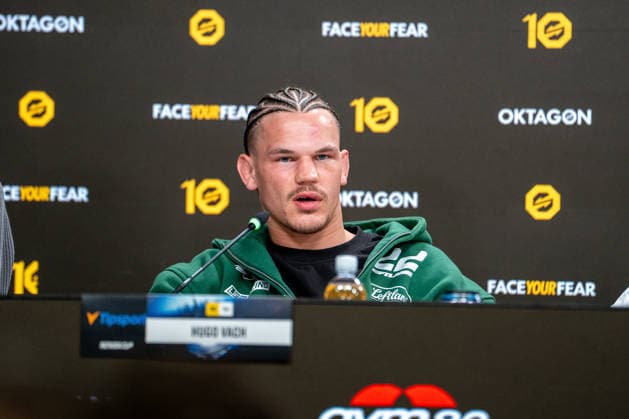 Germany OKTAGON 94, September 26, 2026, Deutsche Bank Park, Frankfurt; Hugo Vach at the press conference in Frankfurt, Germany Copyright: xMijoxLubecx