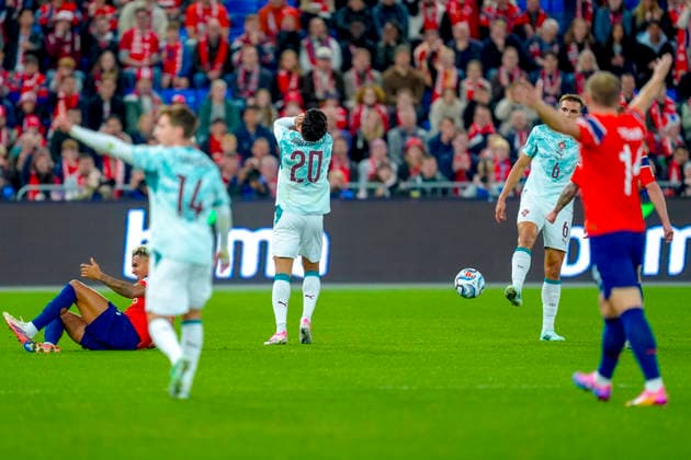 Soccer, Nations League Norway vs. Portugal, Nations League Oslo 20260927 The international soccer match between Norway and Portugal in the Nations League. Photo: Lise Aserud, NTB, Oslo, Norway. EDITORIAL USE ONLY. RESTRICTED USE FOR BETTING COMPANIES  Copyright: xLisexAserudx xNTBx
