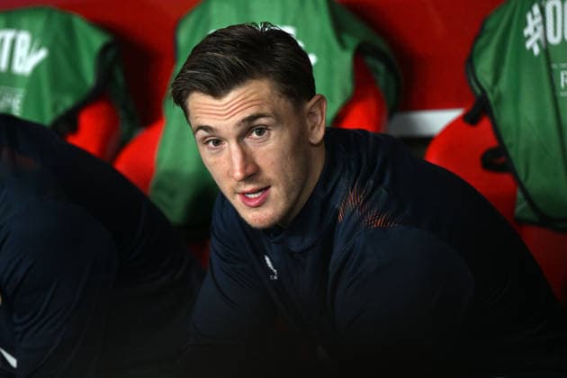 IPA89043771 - Jimmy Dunne (Ireland) during the Nations League phase, Matchday 2 between Israel and Ireland on September 27, 2026, at the Puskas Arena in Budapest, Hungary  Copyright: xVincenzoxOrlando IPAxSportx xx IPA89043771