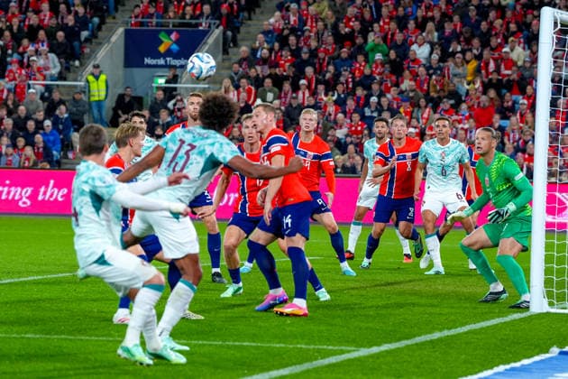 Soccer, Nations League Norway vs. Portugal, Nations League Oslo 20260927 The international soccer match between Norway and Portugal in the Nations League Photo: Lise Aserud, NTB, Oslo, Norway EDITORIAL USE ONLY; RESTRICTED USE FOR BETTING COMPANIES  Copyright: xLisexAserudx xNTBx