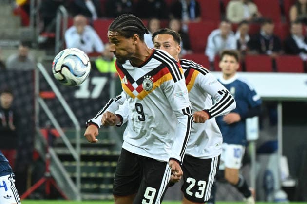 September 27, 2026, xemx, Soccer, UEFA Nations League, Germany vs. Greece, Kevin Schade, German National Soccer Team (DFB), Younes Ebnoutalib, German National Soccer Team (DFB), Augsburg