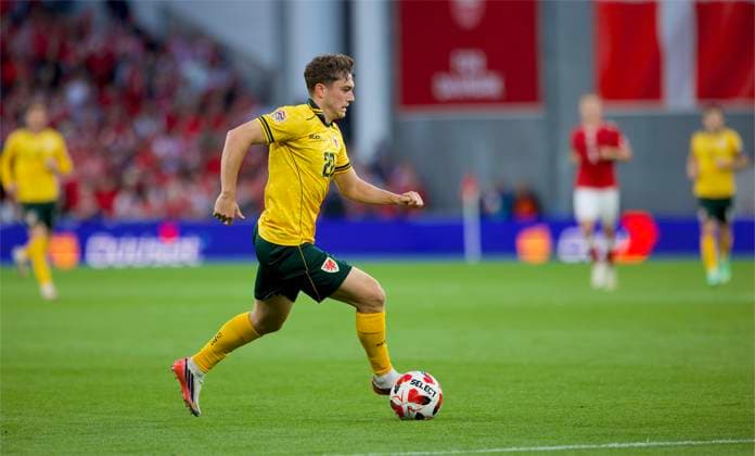 RECORD DATE NOT STATED Football - UEFA Nations League - Group A4 - Denmark v Wales COPENHAGEN, DENMARK - Sunday, September 27, 2026: Wales Daniel James during the UEFA Nations League Group A4 Matchday 2 match between Denmark and Wales at the Parken Stadium. Denmark won 2-0. (Photo by Amanda McMaster Propaganda) COPENHAGEN Parken Stadium COPENHAGEN DENMARK  Copyright: xAmandaxMcMasterx 2026-09-27-Denmark_v_Wales-075