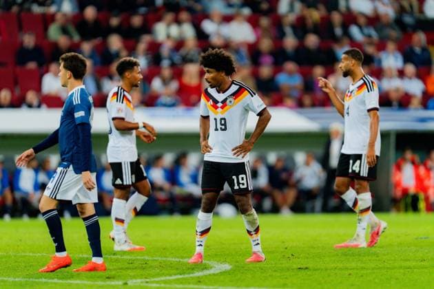Nations League, Group A, Matchday 2, Germany vs. Greece on September 27, 2026, at the WWK Arena in Augsburg; Karim Adeyemi (Germany) Copyright: xBahhoxKarax