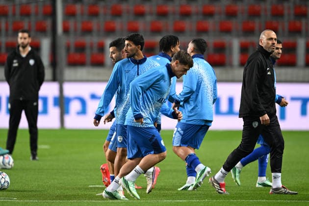 IPA89044253 - Wurm up Israel during the Nations League phase, Matchday 2 between Israel and Ireland on September 27, 2026, at the Puskas Arena in Budapest, Hungary  Copyright: xVincenzoxOrlando IPAxSportx xx IPA89044253