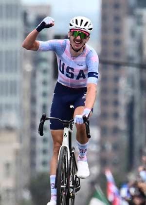 UCI 2026 Road World Championship, WM, Weltmeisterschaft Montreal 27 09 2026 MONTREAL, CANADA - SEPTEMBER 27 : Mcnulty Brandon (USA) wins during the Men Elite cycling road race of the 2026 UCI Road World Championships 93th edition an UCI World Championships cycling race of 273.4 km with start in Montreal and finish in Montreal on September 27, 2026 in Montreal, Canada, 27 09 2026 Montreal Canada  Copyright: xPeterxDexVoechtx