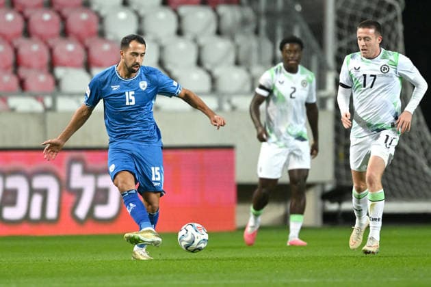 IPA89044759 - Eliel Peretz (Israel) during the Nations League, Matchday 2 between Israel and Ireland on September 27, 2026, at the Puskas Arena in Budapest, Hungary  Copyright: xVincenzoxOrlando IPAxSportx xx IPA89044759