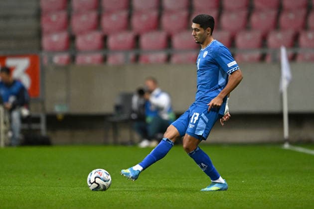 IPA89044748 - Anan Khalaili (Israel) during the Nations League group stage, Matchday 2 between Israel and Ireland on September 27, 2026, at the Puskas Arena in Budapest, Hungary  Copyright: xVincenzoxOrlando IPAxSportx xx IPA89044748