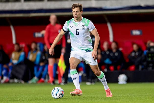 UEFA Nations League Group Stage, Nagyerdei Stadion, Debrecen, Hungary 27 9 2026 Israel vs Republic of Ireland Ireland s Jayson Molumby Jayson Molumby 27 9 2026  Copyright: xx 0NIK3821