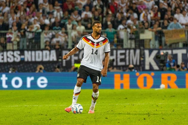 September 27, 2026 Germany vs. Greece, Augsburg, Germany, September 27, 2026, Soccer, Nations League, 2026–2027 Season, Germany vs. Greece, Josha Vagnoman (Germany)