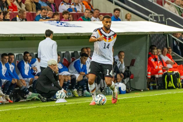 September 27, 2026 Germany vs. Greece, Augsburg, Germany, September 27, 2026, Soccer, Nations League, 2026–2027 Season, Germany vs. Greece, Josha Vagnoman (Germany)