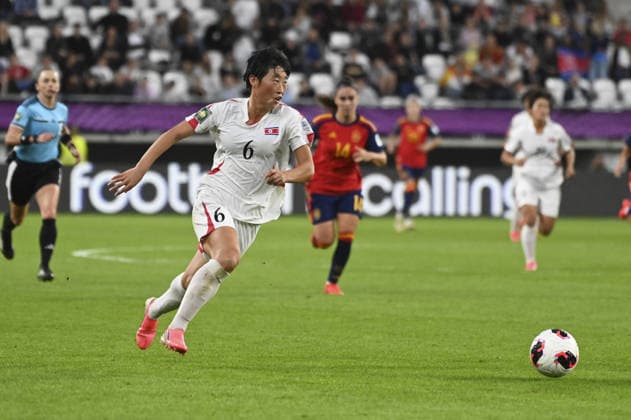 SOCCER - FIFA World Cup, WM, Weltmeisterschaft, Fussball - FIFA WORLD CUP - U-20 Women? - Spain vs. DPR Korea Photo by IPA ABACAPRESS.COM89040693 - Ok I Pak (PRK) during the FIFA U-20 Women s World Cup final match between Spain and North Korea, held in Lodz, Poland, on September 27, 2026 Lodz Poland  Copyright: xIPAxSport ABACAx