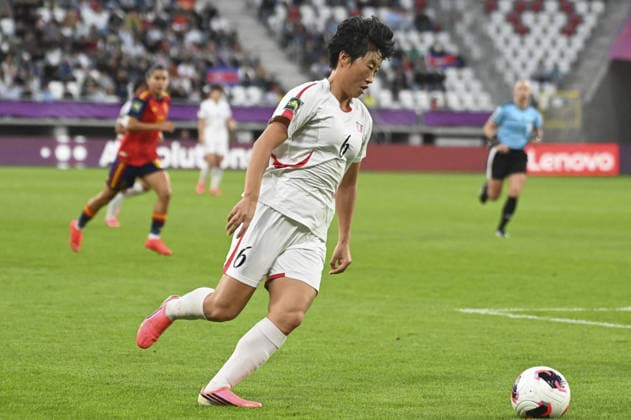 SOCCER - FIFA World Cup, WM, Weltmeisterschaft, Fussball - FIFA WORLD CUP - U-20 Women? - Spain vs. DPR Korea Photo by IPA ABACAPRESS.COM89040695 - Ok I Pak (PRK) during the FIFA U-20 Women s World Cup final match between Spain and North Korea, held in Lódz, Poland, on September 27, 2026 Lodz Poland  Copyright: xIPAxSport ABACAx