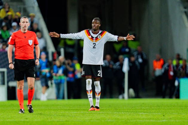 Nations League, Group A, Matchday 2, Germany vs. Greece on September 27, 2026, at the WWK Arena in Augsburg. Yann Aurel Bisseck, Germany Copyright: xBahhoxKarax