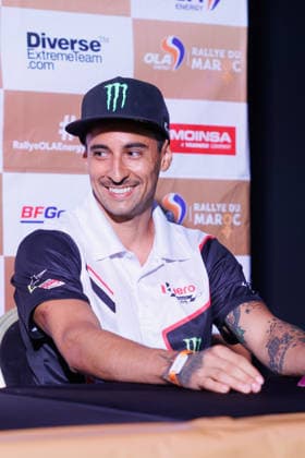 W2RC - RALLYE DU MAROC 2026 CORNEJO Ignacio (chi), Hero Motosports Team Rally, Hero 450 Rally, FIM W2RC, Rally GP, portrait, during the General Briefing of the Rallye du Maroc 2026, 4th round of the 2026 WR2C Championship from September 27, 2026 in Agadir, Morocco - AgadirMorocco  Copyright: xFREDERICxLExFLOCxHx