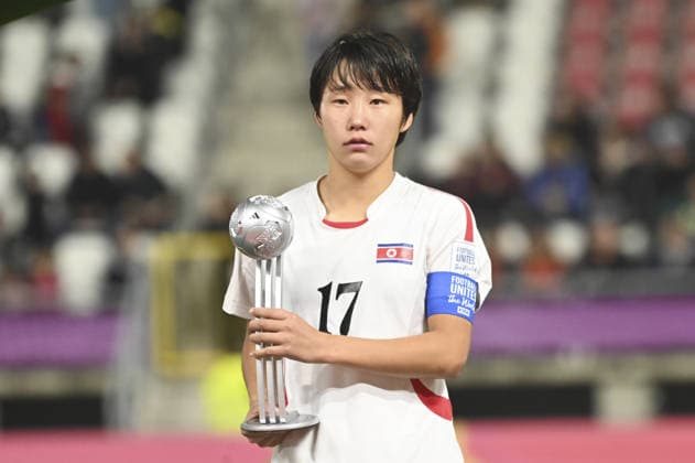 IPA89045229 - Kuk Hyang Ri (DPRK) during the FIFA U-20 Women s World Cup final between Spain and DPR Korea, held in Lodz, Poland, on September 27, 2026  Copyright: xMichalxDubiel IPAxSportx xx IPA89045229