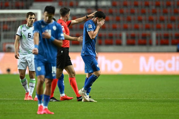 IPA89045648 - Dor Turgeman (Israel) during the Nations League phase, Matchday 2 between Israel and Ireland on September 27, 2026, at the Puskas Arena in Budapest, Hungary  Copyright: xVincenzoxOrlando IPAxSportx xx IPA89045648