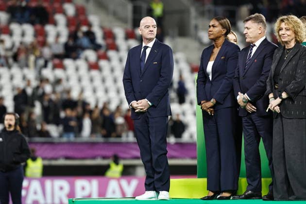 Gianni Infantino (FIFA), SEPTEMBER 27, 2026 - Football Soccer : FIFA U-20 Women s World Cup Poland 2026 Final match between Under-20 Spain - Under-20 DPR Korea at the Stadion Miejski LKS Lodz in Lodz, Poland. Noxthirdxpartyxsales  aflo_351469718 MutsuxKawamorix