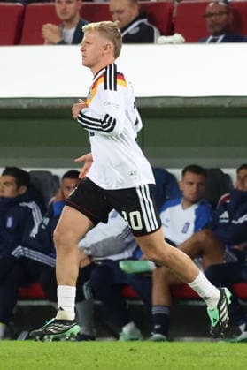 September 27, 2026, xrekx, Soccer, UEFA Nations League, Germany vs. Greece, Substitution: Jonathan Burkardt, Germany, Augsburg