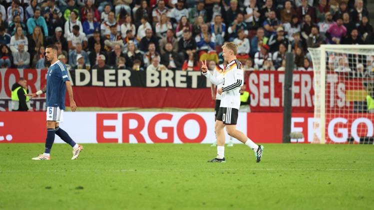 September 27, 2026, xrekx, Soccer UEFA Nations League, Germany vs. Greece, Jonathan Burkardt, Germany, Augsburg