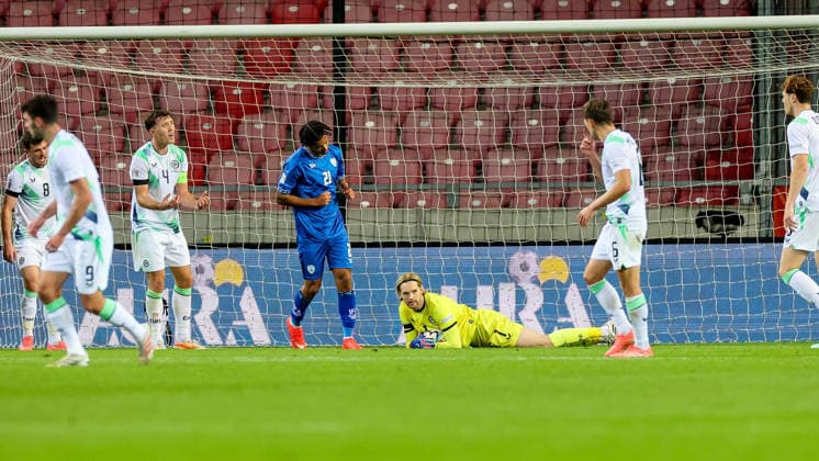 UEFA Nations League Group Stage, Nagyerdei Stadion, Debrecen, Hungary 27 9 2026 Israel vs Republic of Ireland Ireland s Caoimhin Kelleher Caoimhin Kelleher 27 9 2026  Copyright: xx RB1_0413