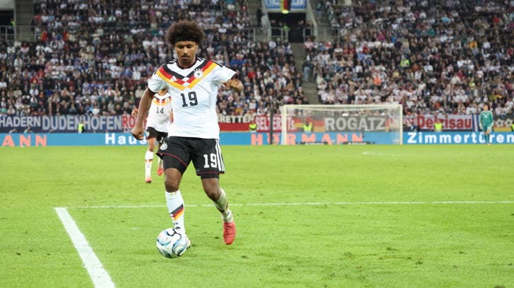 September 27, 2026, xrekx, Soccer UEFA Nations League, Germany vs. Greece, Karim Adeyemi, Germany, Augsburg