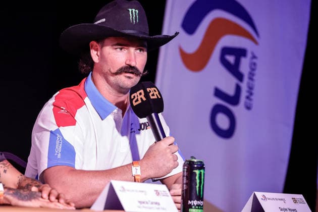 W2RC - RALLYE DU MAROC 2026 HOWES Skyler (usa), TBC, TBC, FIM W2RC, Rally GP, portrait press conference, PK, Pressekonferenz de presse, press conference during the General Briefing of the Rallye du Maroc 2026, 4th round of the 2026 WR2C Championship from September 27, 2026 in Agadir, Morocco - AgadirMorocco  Copyright: xPauloxMariax