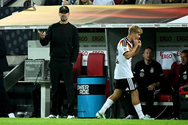 September 27, 2026, xemx, Soccer UEFA Nations League, Germany vs. Greece, National Team Coach Jürgen Klopp, German National Soccer Team (DFB), Hennes Behrens, German National Soccer Team (DFB), Augsburg