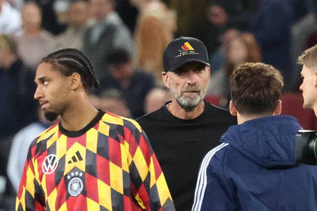 September 27, 2026, xrekx, Soccer UEFA Nations League, Germany vs. Greece, end of the game, Kevin Schade, Germany, Jürgen Klopp, coach, Germany, Augsburg