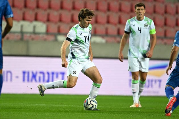 SOCCER - UEFA Nations League - Israel vs. Republic of Ireland Photo by IPA ABACAPRESS.COM89044741 - Conor Coventry (Ireland) during the Nations League phase, Matchday 2 between Israel and Ireland on September 27, 2026, at the Puskas Arena in Budapest, Hungary Debrecen Hungary  Copyright: xIPAxSport ABACAx