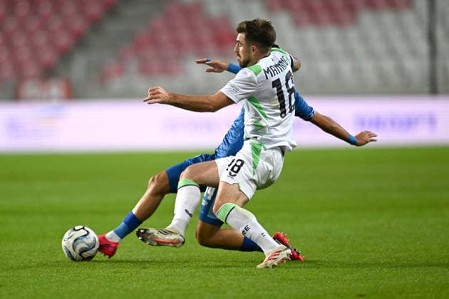 SOCCER - UEFA Nations League - Israel vs. Republic of Ireland Photo by IPA ABACAPRESS.COM89045650 - Ryan Manning (Ireland) during the Nations League phase, Matchday 2 between Israel and Ireland on September 27, 2026, at the Puskas Arena in Budapest, Hungary Debrecen Hungary  Copyright: xIPAxSport ABACAx