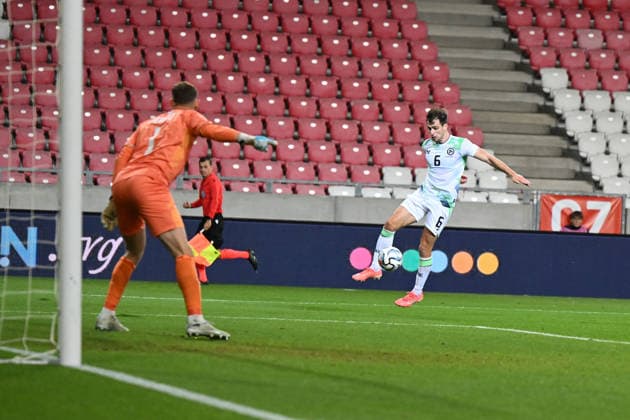 SOCCER - UEFA Nations League - Israel vs. Republic of Ireland Photo by IPA ABACAPRESS.COM89046154 - Jayson Molumby (Ireland) during the Nations League, Matchday 2 between Israel and Ireland on September 27, 2026, at the Puskas Arena in Budapest, Hungary Debrecen Hungary  Copyright: xIPAxSport ABACAx