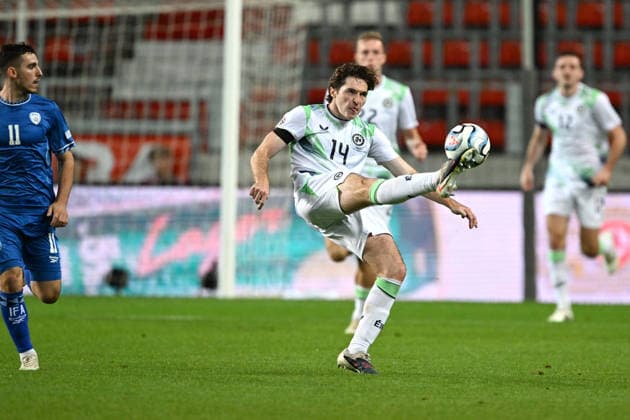 SOCCER - UEFA Nations League - Israel vs. Republic of Ireland Photo by IPA ABACAPRESS.COM89046933 - Conor Coventry (Ireland) during the Nations League phase, Matchday 2 between Israel and Ireland on September 27, 2026, at the Puskas Arena in Budapest, Hungary Debrecen Hungary  Copyright: xIPAxSport ABACAx