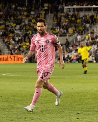 COLUMBUS, OH - SEPTEMBER 27: Inter Miami CF Forward Lionel Messi (10) is seen on the field in the second half during the MLS, Fussball Herren, USA match between Columbus Crew and Inter Miami on September 27th, 2026 at ScottsMiracle-Gro Field in Columbus, OH (Photo by Michael Brown Icon Sportswire) SOCCER: SEP 27 MLS Columbus Crew vs Inter Miami CF EDITORIAL USE ONLY Icon27026092727