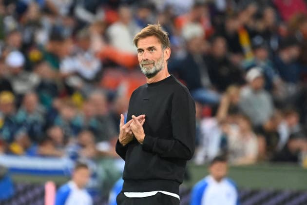 German National Team Coach Juergen KLOPP (GER), single frame, cropped image, half-length shot, soccer Nations League group stage, Group B, Matchday 2: Germany (GER) vs. Greece (GRE) 0–1 on September 27, 2026, WWK ARENA AUGSBURG