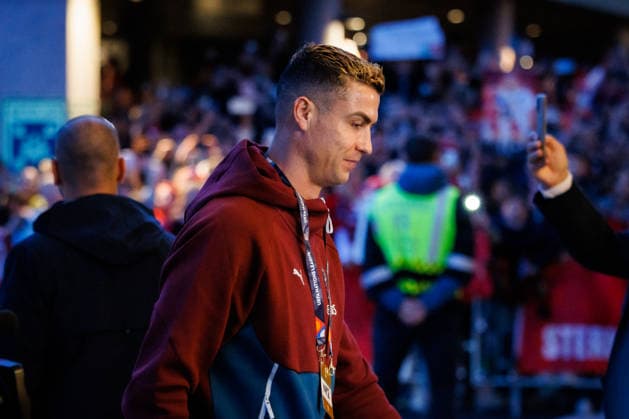 Norway v Portugal, UEFA Nations League, Oslo, Norway Oslo, Norway. 27th, September 2026. Cristiano Ronaldo of Portugal arrives at the stadium for the UEFA Nations League match between Norway and Portugal at Ullevaal Stadion in Oslo. Norway, Oslo, Ullevaal Stadion Copyright: xGonzalesxPhoto KetilxMartinsenx