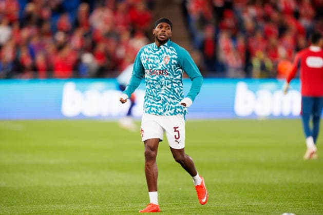 Norway v Portugal, UEFA Nations League, Oslo, Norway Oslo, Norway. 27th, September 2026. Nuno Tavares (5) of Portugal seen warming up for the UEFA Nations League match between Norway and Portugal at Ullevaal Stadion in Oslo. Norway, Oslo, Ullevaal Stadion Copyright: xGonzalesxPhoto KetilxMartinsenx