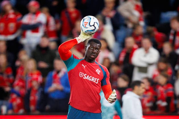 Norway v Portugal, UEFA Nations League, Oslo, Norway Oslo, Norway. 27th, September 2026. Goalkeeper Samuel Soares of Portugal seen warming up for the UEFA Nations League match between Norway and Portugal at Ullevaal Stadion in Oslo. Norway, Oslo, Ullevaal Stadion Copyright: xGonzalesxPhoto KetilxMartinsenx