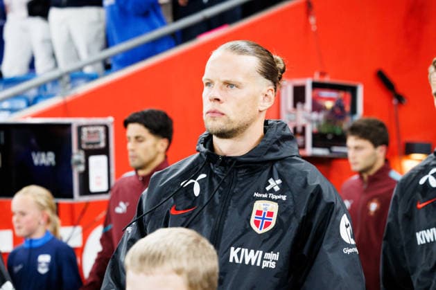 Norway v Portugal, UEFA Nations League, Oslo, Norway Oslo, Norway. 27th, September 2026. Goalkeeper Orjan Nyland of Norway seen during the UEFA Nations League match between Norway and Portugal at Ullevaal Stadion in Oslo. Norway, Oslo, Ullevaal Stadion Copyright: xGonzalesxPhoto KetilxMartinsenx