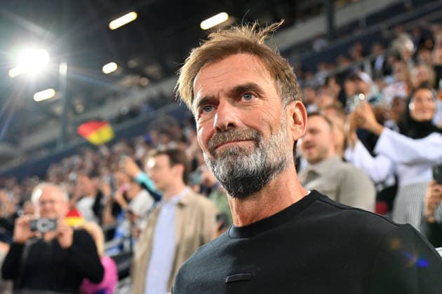 German National Team Coach Juergen KLOPP GER, single frame, cropped single image, portrait, soccer Nations League group stage, Group B, Matchday 2: Germany (GER) vs. Greece (GRE) 0–1 on September 27, 2026, WWK ARENA AUGSBURG
