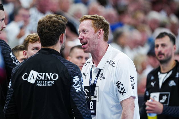 Borge Lund, THW Kiel, Coach (GER), THW Kiel vs. SG Flensburg Handewitt, Handball, 1st Bundesliga, Matchday 6, 2026–2027 Season, September 26, 2026 GER, THW Kiel vs. SG Flensburg Handewitt, Handball, 1st Bundesliga, Matchday 6, 2026–2027 Season, September 26, 2026 Kiel Copyright: xEibner-Pressefoto MarcelxvonxFehrnx EP_MFN