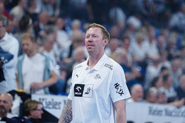 Borge Lund, THW Kiel, Coach (GER), THW Kiel vs. SG Flensburg Handewitt, Handball, 1st Bundesliga, Matchday 6, 2026–2027 Season, September 26, 2026 GER, THW Kiel vs. SG Flensburg Handewitt, Handball, 1st Bundesliga, Matchday 6, 2026–2027 Season, September 26, 2026 Kiel Copyright: xEibner-Pressefoto MarcelxvonxFehrnx EP_MFN