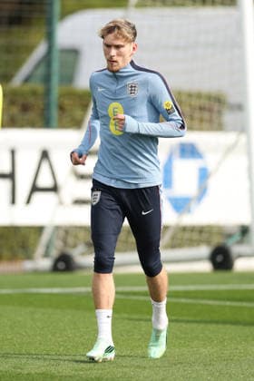 England MD-1 Training, Nations League James Garner of England during the England MD-1 training session ahead of the 2026 27 UEFA Nations League Group A3 match vs Czech Republic at Tottenham Hotspur Training Ground, Enfield, England on 28 September 2026 Credit: Tiego Grenho Every Second Media Editorial use only. All images are copyright Every Second Media Limited. No images may be reproduced without prior permission. Copyright: xIMAGO EveryxSecondxMediax ESM-2191-0030 TiegoxGrenhox xEveryxSecondxMediax