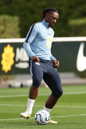 England MD-1 Training, Nations League Eberechi Eze of England during the England MD-1 training session ahead of the 2026 27 UEFA Nations League Group A3 match vs Czech Republic at Tottenham Hotspur Training Ground, Enfield, England on 28 September 2026 Credit: Tiego Grenho Every Second Media Editorial use only. All images are copyright Every Second Media Limited. No images may be reproduced without prior permission. Copyright: xIMAGO EveryxSecondxMediax ESM-2191-0032 TiegoxGrenhox xEveryxSecondxMediax