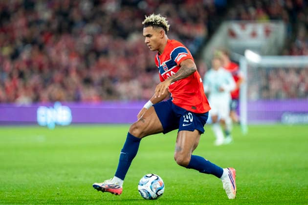 Soccer, Nations League Norway vs. Portugal, Nations League Oslo 20260927 Norway s Antonio Nusa during the international soccer match between Norway and Portugal in the Nations League. Photo: Cornelius Poppe, NTB, Oslo, Norway. EDITORIAL USE ONLY. RESTRICTED USE FOR BETTING COMPANIES Copyright: xCorneliusxPoppex xNTBx