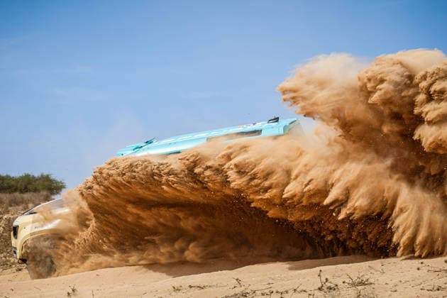 W2RC - RALLYE DU MAROC 2026 504 PRICE Sara (usa), BERRIMAN Sean (usa), Defender Dakar D7X-R, Defender Rally, FIA W2RC, STK STK, action during the Prologue of the Rallye du Maroc 2026, 4th round of the 2026 WR2C Championship from September 28, 2026 in Agadir, Morocco - AgadirMorocco  Copyright: xFREDERICxLExFLOCxHx