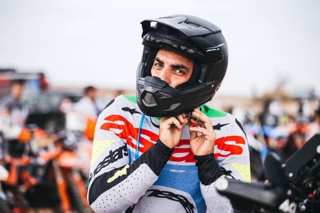 W2RC - RALLYE DU MAROC 2026 POUGET Guillaume (fra), GP Sandstorm Racing Team, Kove 450 Rally, FIM W2RC, Rally 2 MM, portrait during the Prologue of the Rallye du Maroc 2026, 4th round of the 2026 WR2C Championship from September 28, 2026 in Agadir, Morocco - AgadirMorocco Copyright: xDamienxSaulnierx