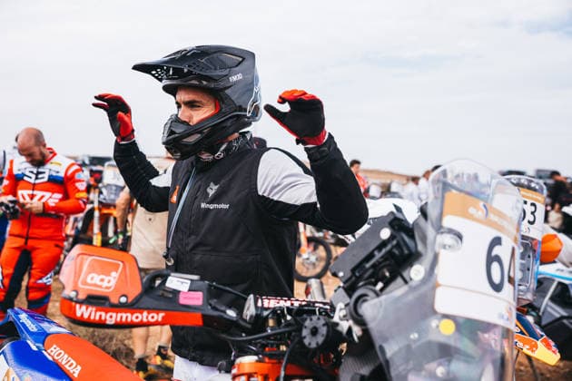 W2RC - RALLYE DU MAROC 2026 AMARAL Salvador (por), Wingmotor Honda, Honda 450 Rally Factory Replica, FIM W2RC, Rally 2, portrait during the Prologue of the Rallye du Maroc 2026, 4th round of the 2026 WR2C Championship from September 28, 2026 in Agadir, Morocco - AgadirMorocco Copyright: xDamienxSaulnierx