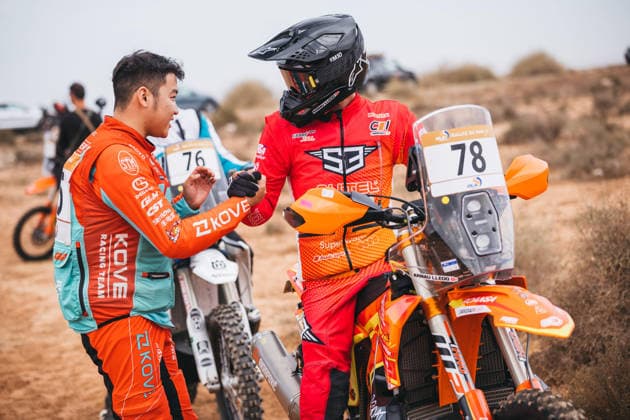 W2RC - RALLYE DU MAROC 2026 LLEDO Arnau (esp), PedregÃ Racing Team, KTM 450 Rally Factory Replica, FIM W2RC, Rally 2 J, portrait during the Prologue of the Rallye du Maroc 2026, 4th round of the 2026 WR2C Championship from September 28, 2026 in Agadir, Morocco - AgadirMorocco  Copyright: xDamienxSaulnierx