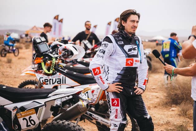 W2RC - RALLYE DU MAROC 2026 DÄ BROWSKI Konrad (pol), Duust Rally Team, KTM 450 Rally Factory Replica, FIM W2RC, Rally 2 J, portrait during the Prologue of the Rallye du Maroc 2026, 4th round of the 2026 WR2C Championship from September 28, 2026 in Agadir, Morocco - AgadirMorocco Copyright: xDamienxSaulnierx